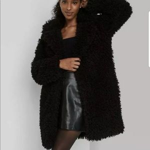 Wild fable fur coat